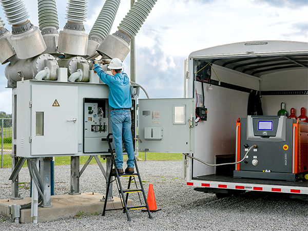 Services- SF6 & Insulating Gas Recovery 600x450