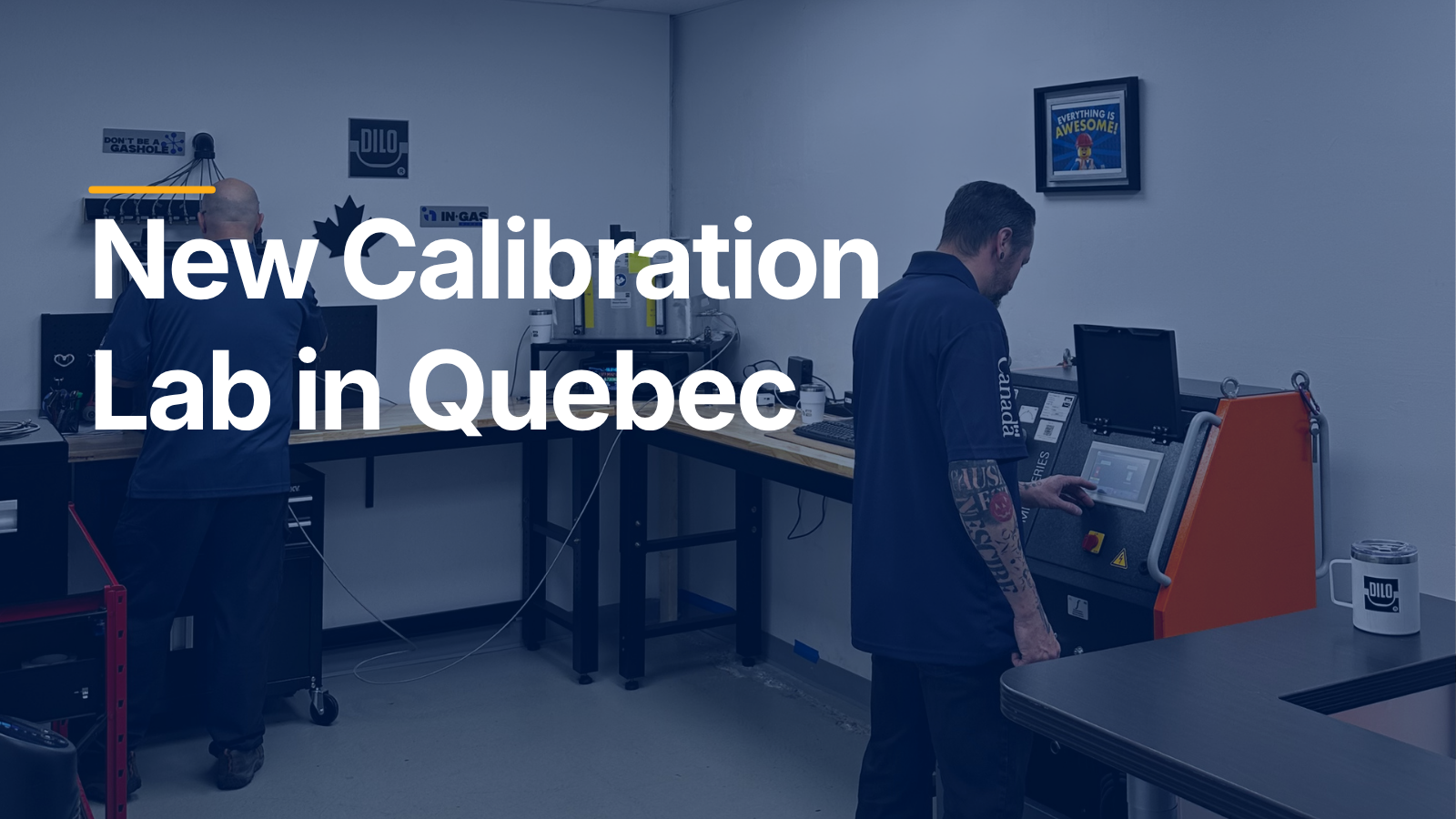 In-Gas Direct and DILO Open New Calibration Lab in Quebec