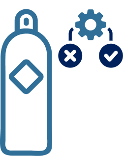 SF6 Gas Supply- Gas Cylinder Preparation